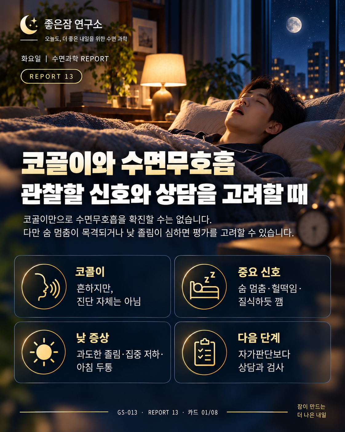 REPORT 13 카드 01/08